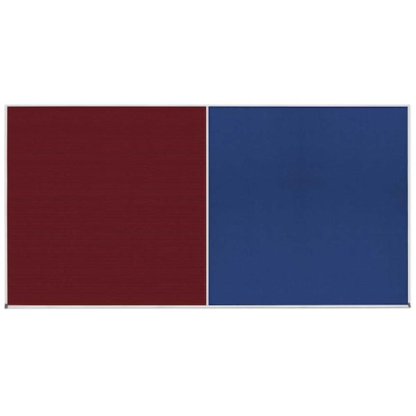 United Visual Products Enclosed Corkboard, 1 Door, 48"x36", 4" Fra UV3416-BRONZE-MEDGRY - main